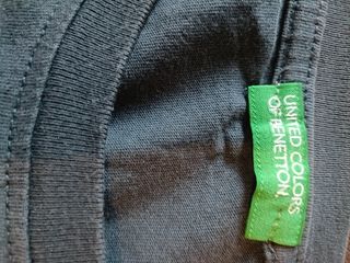 Camiseta Benetton Azul Talla XL Hombre