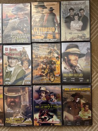 Lote 21 Películas DVD Western Español