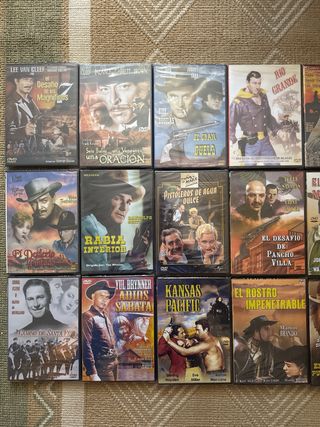 Lote 21 Películas DVD Western Español