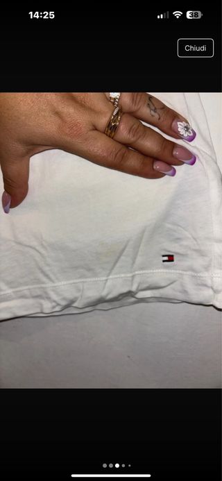 Maglietta Tommy Hilfiger bianca