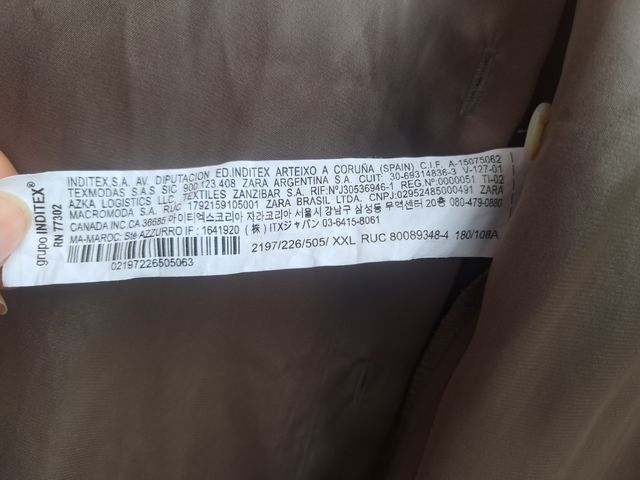 Lote 4 Camisas Zara Mujer XL