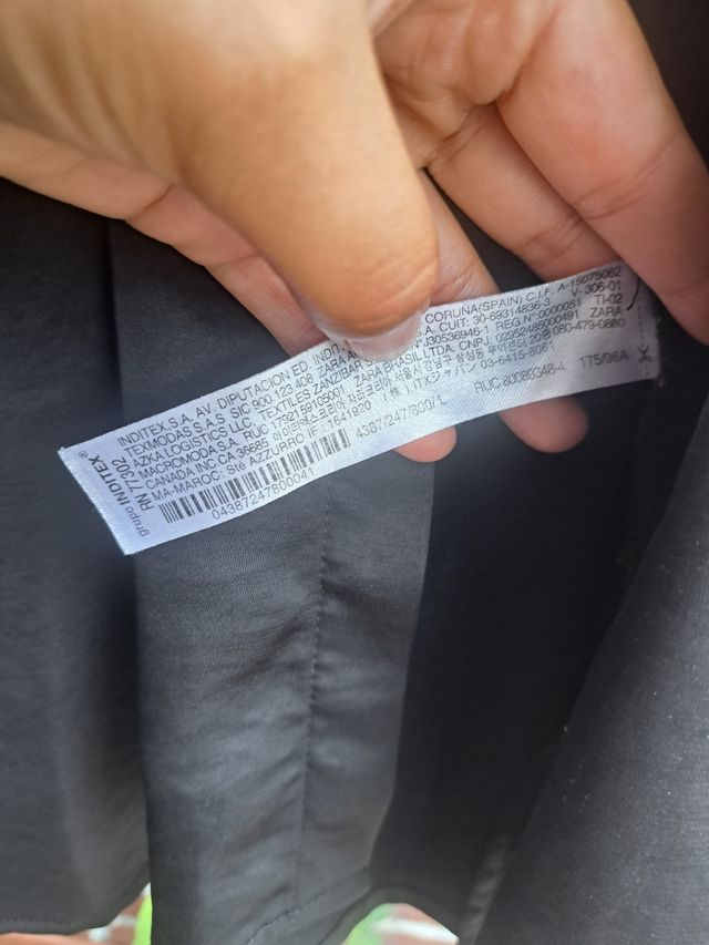 Lote 4 Camisas Zara Mujer XL