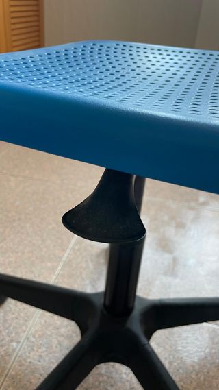 Silla de escritorio infantil azul