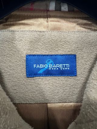 Trenca camel de hombre
