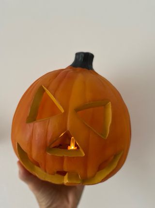 Zucca Luminosa Halloween Decorazione