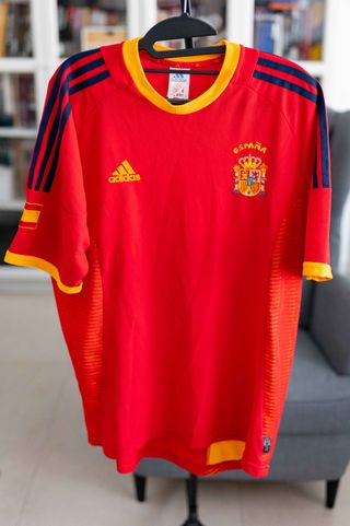 ORIGINAL ESPAÑA 2002 SELECCION CAMISETA FUTBOL M