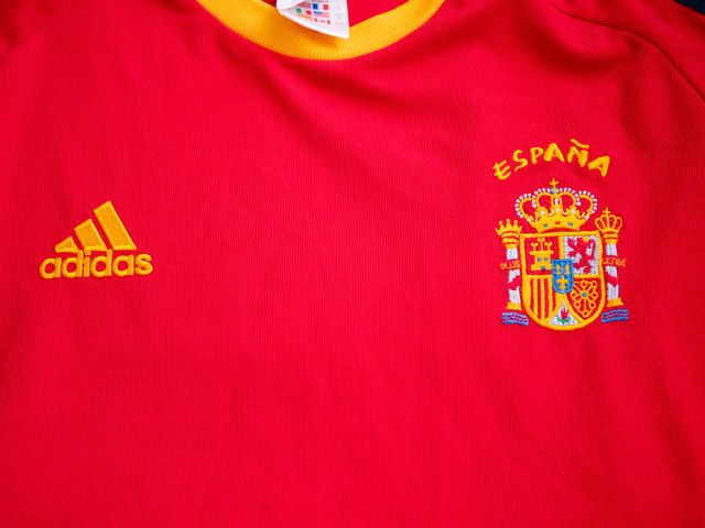 ORIGINAL ESPAÑA 2002 SELECCION CAMISETA FUTBOL M