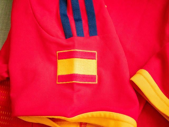 ORIGINAL ESPAÑA 2002 SELECCION CAMISETA FUTBOL M