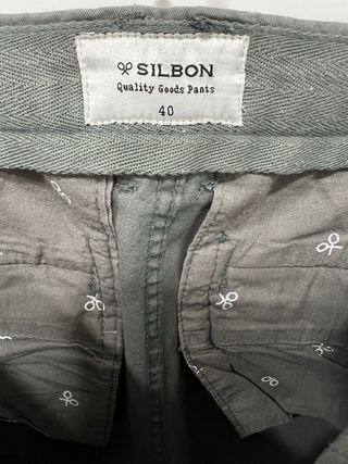 Pantalones Cargo Silbon Verde Oliva