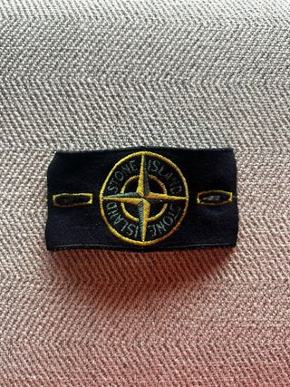 Vintage Jersey Stone Island Azul Oscuro 