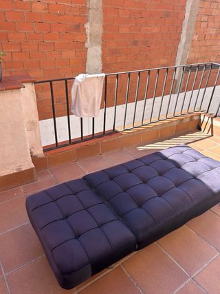 Cheslong Negro ajustable/reclinable