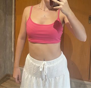 2 Tops Cortos Shein Tirantes