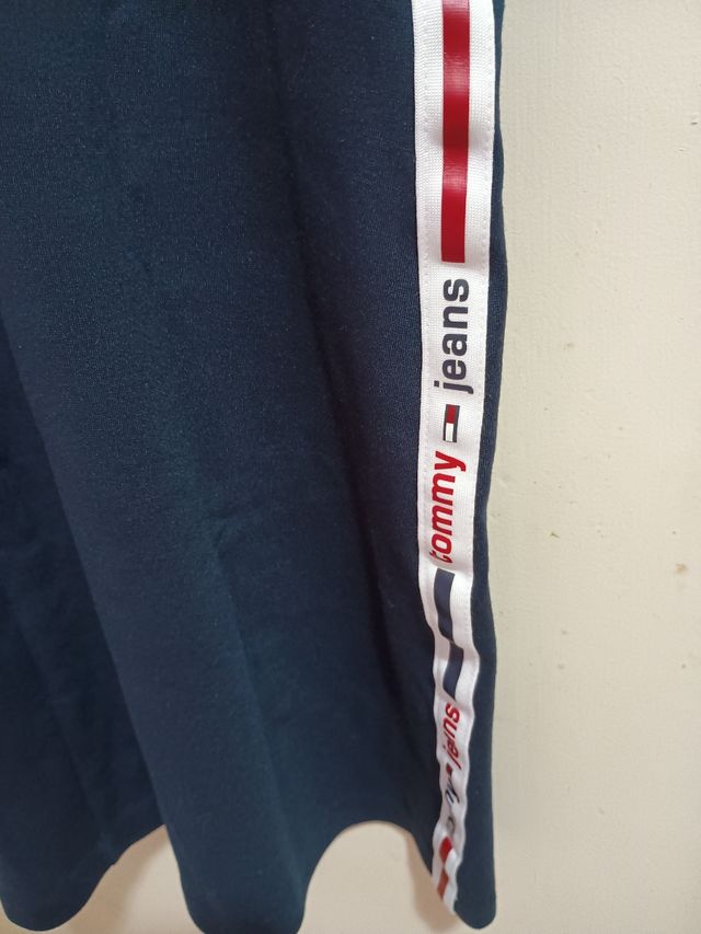 Vestito smanicato Tommy Jeans blu