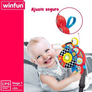 ✨ - winfun 46879 Juguete Volante bebé con luz y So