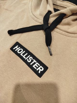 Sudadera Hollister Beige Talla S