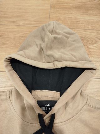 Sudadera Hollister Beige Talla S
