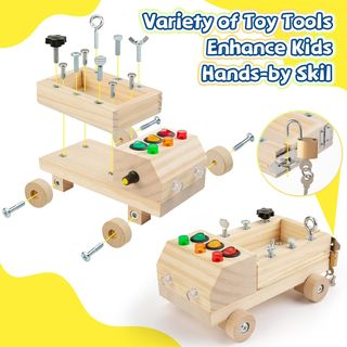 ✨ - Sundaymot Busy Board, Juguetes Niños 3 Años co