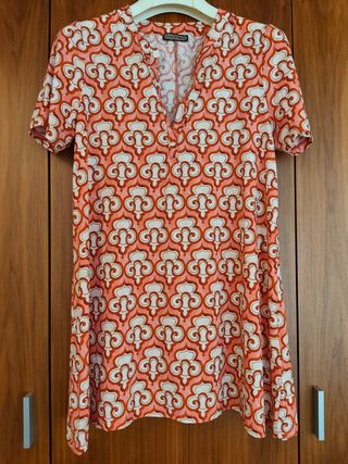 Top Maliparmi Coral, Rojo y Blanco