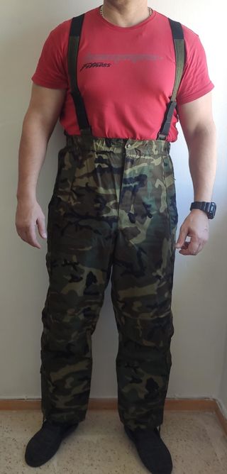 Pantalón y Chaquetón Intemperie Boscoso