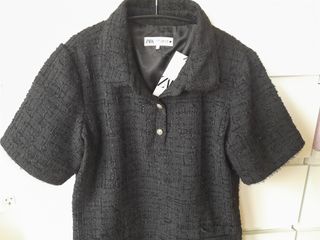 Vestido negro Zara