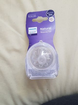 Tetina Philips Avent Natural Flujo 1 (0m+)