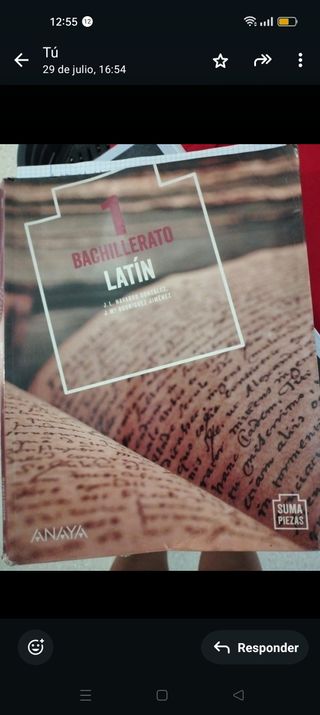 Libros de 1°de Bachillerato 