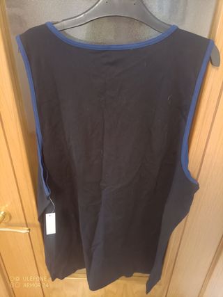 Camiseta de tirantes Amazon Essentials Negra XL