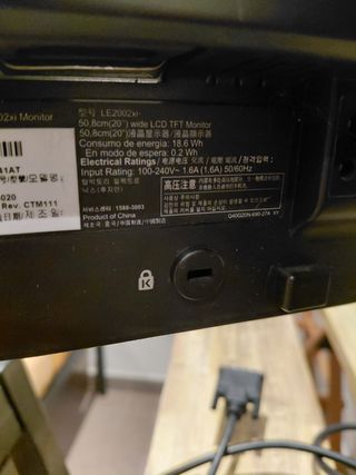 Monitor HP Compaq LE2002xi 20"