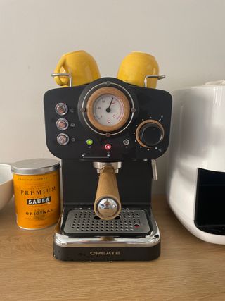 Cafetera Espresso Create Negra