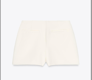 Falda pantalón Zara beige