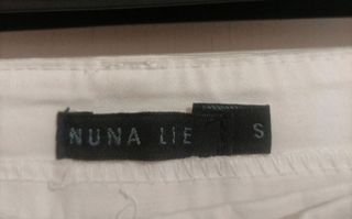 Pantaloni vintage Nuna Lie bianchi taglia S