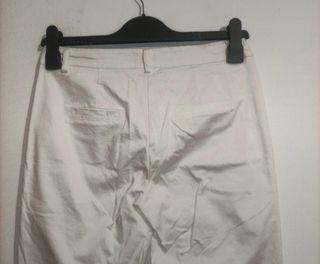 Pantaloni vintage Nuna Lie bianchi taglia S