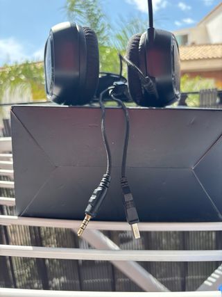 Cascos Gaming Negros con Micrófono