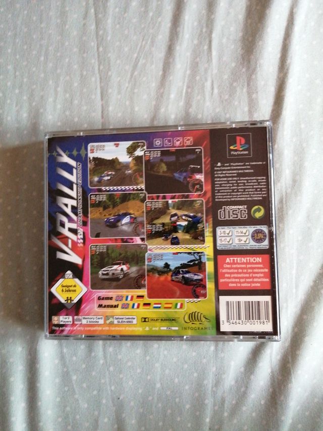 V Rally 97 PlayStation PAL