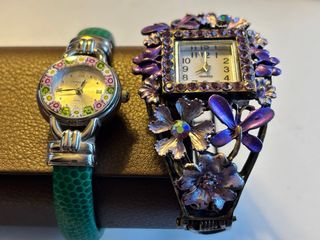 Set 2 Relojes Joya Italianos 