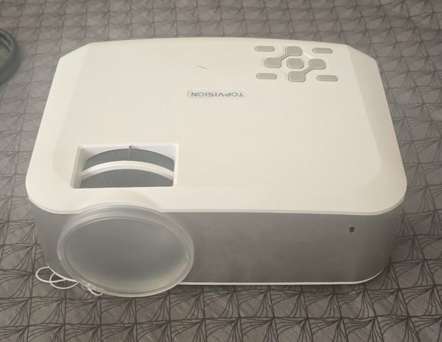 Proyector TOPVISION Blanco y Gris
