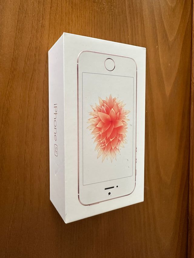 iPhone SE Rose Gold 64 GB, solo caja
