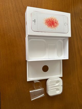 iPhone SE Rose Gold 64 GB, solo caja