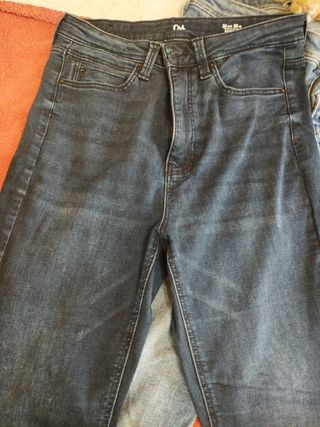 Lote de 4 vaqueros azules