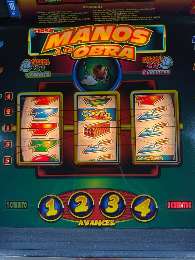 Cirsa Manos A La Obra Máquina Tragaperras