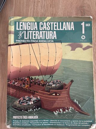 Libro de Lengua Castellana Primero de bachillerato