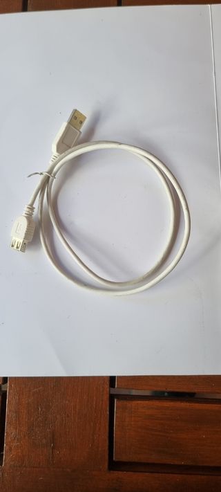Cable USB 50cm Blanco