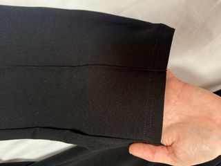 Pantalón de vestir negro ajustado
