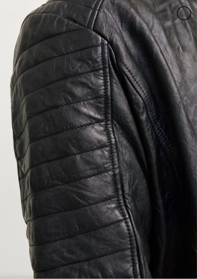 Chaqueta de cuero Jack & Jones Talla L