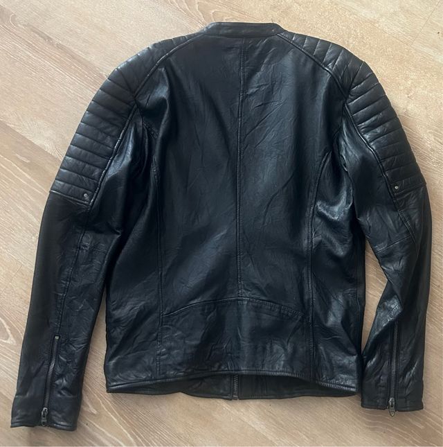 Chaqueta de cuero Jack & Jones Talla L