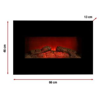 Chimenea eléctrica 66x46cm