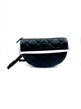 Bolso Dior Vibe Half-Moon Negro