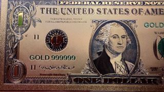 Dólar 24k Oro Laminado