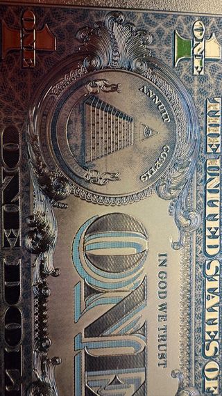 Dólar 24k Oro Laminado