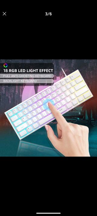 Tastiera Gaming RGB LED Anti-Ghosting